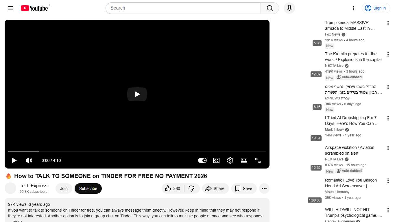 🔥 How to TALK TO SOMEONE on TINDER FOR FREE NO PAYMENT 2026 - YouTube